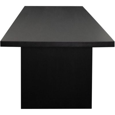 Sonoma Black Wood Dining Table