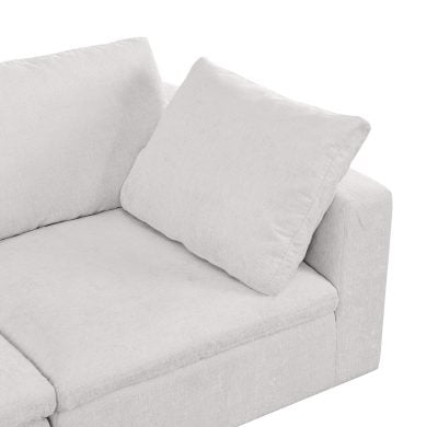 Divanitalia Claverti Modular Beige Sectional Sofa