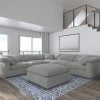 Raleigh Gray Boucle Modular Sofa