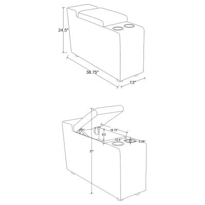 Hobson Gray modular Dimensions