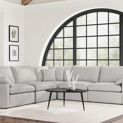 Collins Gray Modular Reclining Sofa