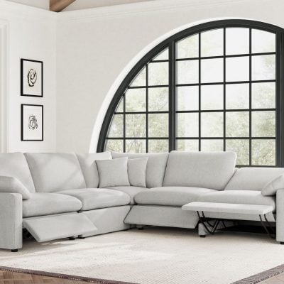 Collins Gray Modular Reclining Sofa