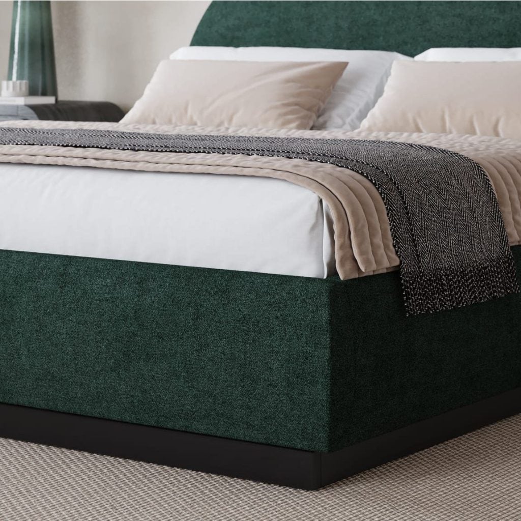 Flex Green Chenille Bed