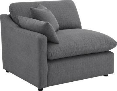 Hobson Gray Modular Cloud Sectional Couch