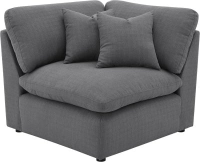 Hobson Gray Modular Cloud Sectional Couch