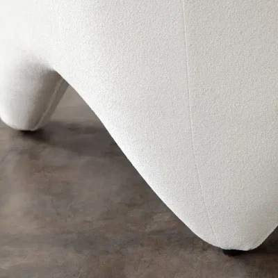 Link Ivory White Modern Chair