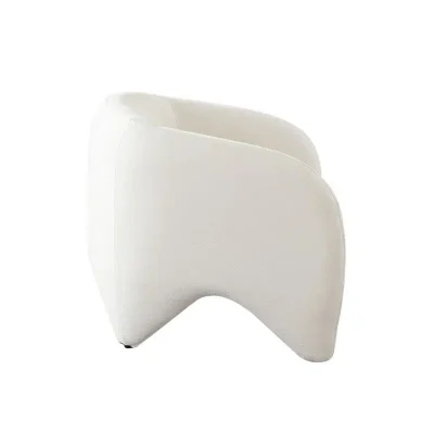 Link Ivory White Modern Chair