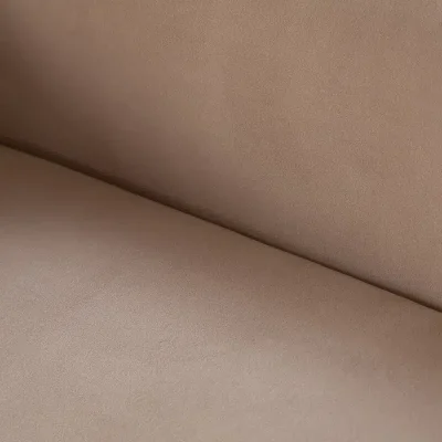 Form Light Brown Velvet Lounge Chair