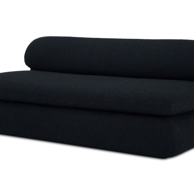 Scout Low Profile Black Boucle Sofa Set