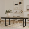 Ben Black Extendable Dining Table
