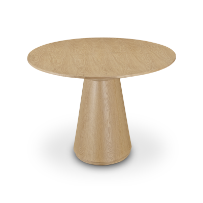Otago Oval Natural Oak Wood Dining Table