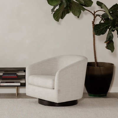 Oscy Swivel Floating Base Lounge Chair