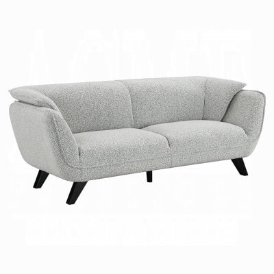 Nayeli Gray Boucle Contemporary Sofa