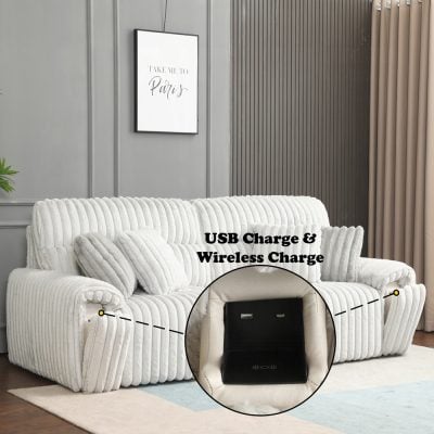 Jaya Power Motion Sofa With USB & Storage