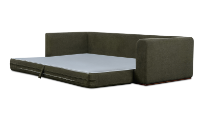 Rue Dark Green Sleeper Sofa
