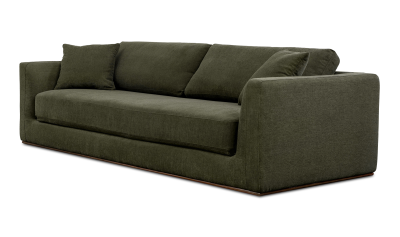 Rue Dark Green Sleeper Sofa