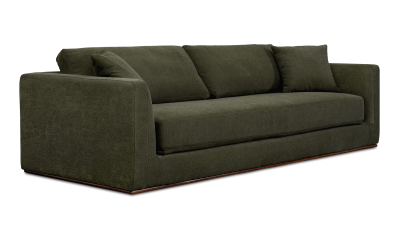 Rue Dark Green Sleeper Sofa
