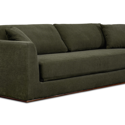 Rue Dark Green Sleeper Sofa