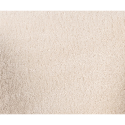 Devlin White Fur Large Lounge Chair