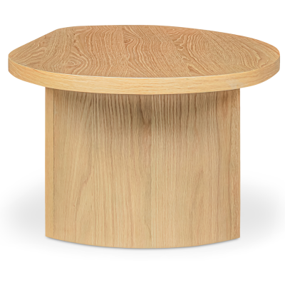 Louise Natural Oak Wood Dining Table