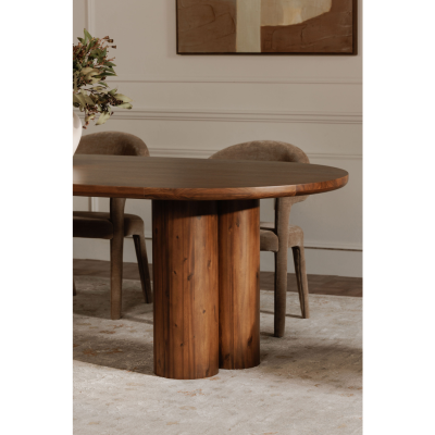 Howard Solid Wood Walnut Dining Table