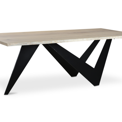 Bird Modern White Oak Dining Table