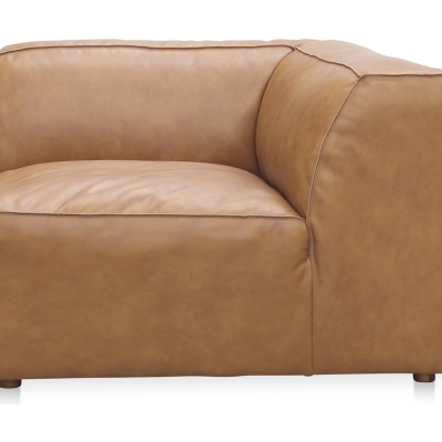 Form Cognac Top Grain Leather Modular Sectional Sofa