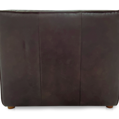 Form Dark Brown Top Grain Leather Modular Sectional Sofa