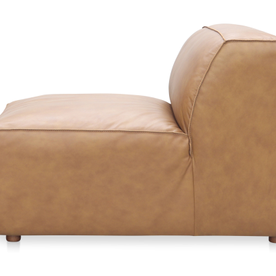 Form Cognac Top Grain Leather Modular Sectional Sofa