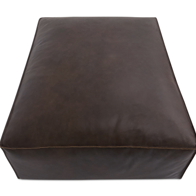 Form Dark Brown Top Grain Leather Modular Sectional Sofa