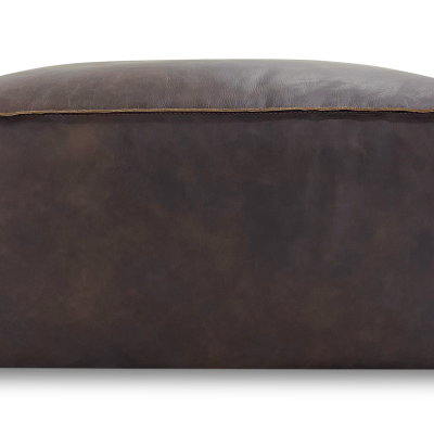 Form Dark Brown Top Grain Leather Modular Sectional Sofa