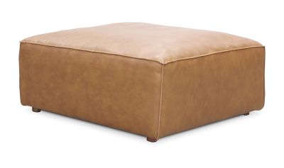 Form Cognac Top Grain Leather Modular Sectional Sofa