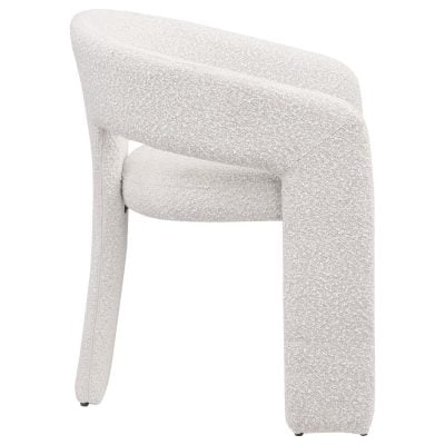 Eudora Off White Boucle Dining Chair ( Set Of 2 )