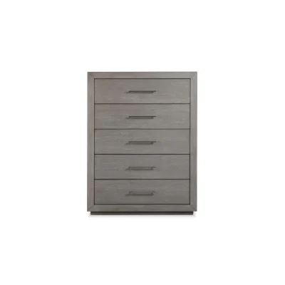 Melbourne gray wood chest