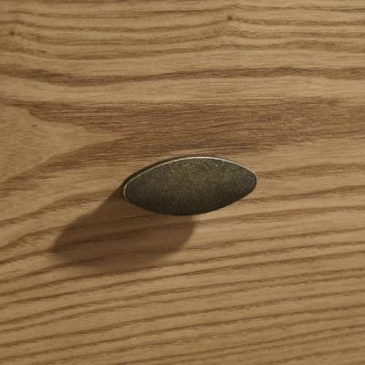 Robyn Mid Century Modern Light Wood Nightstand