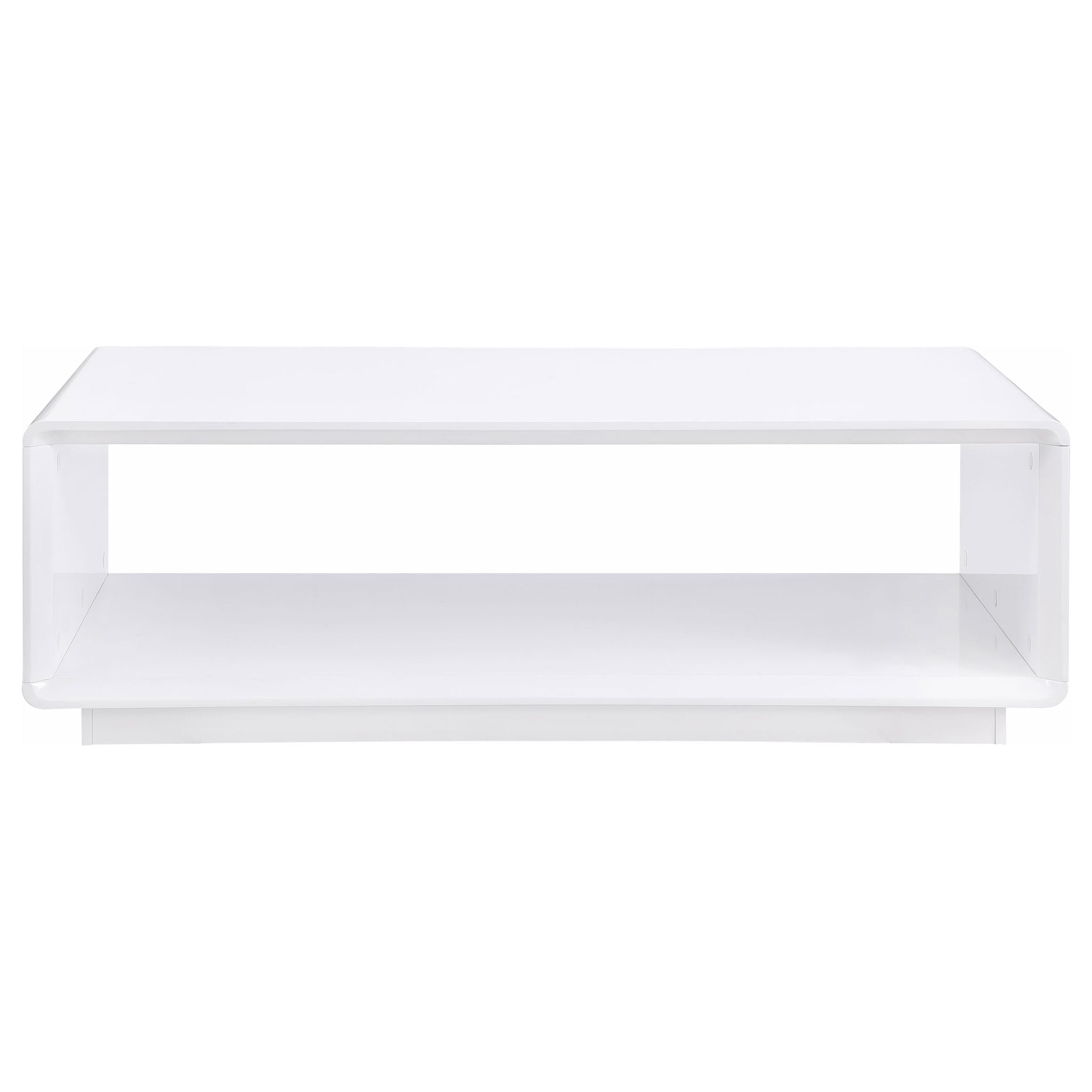 Paseo White Gloss Coffee Table Set