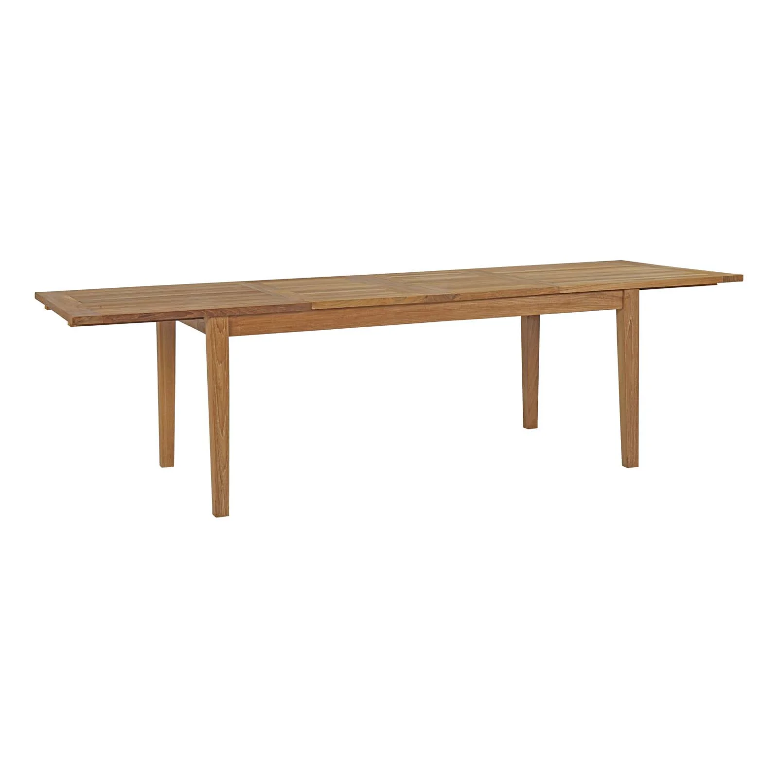 Marina Extendable Teak Solid Wood Dining Table