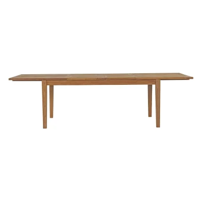 Marina Extendable Teak Solid Wood Dining Table