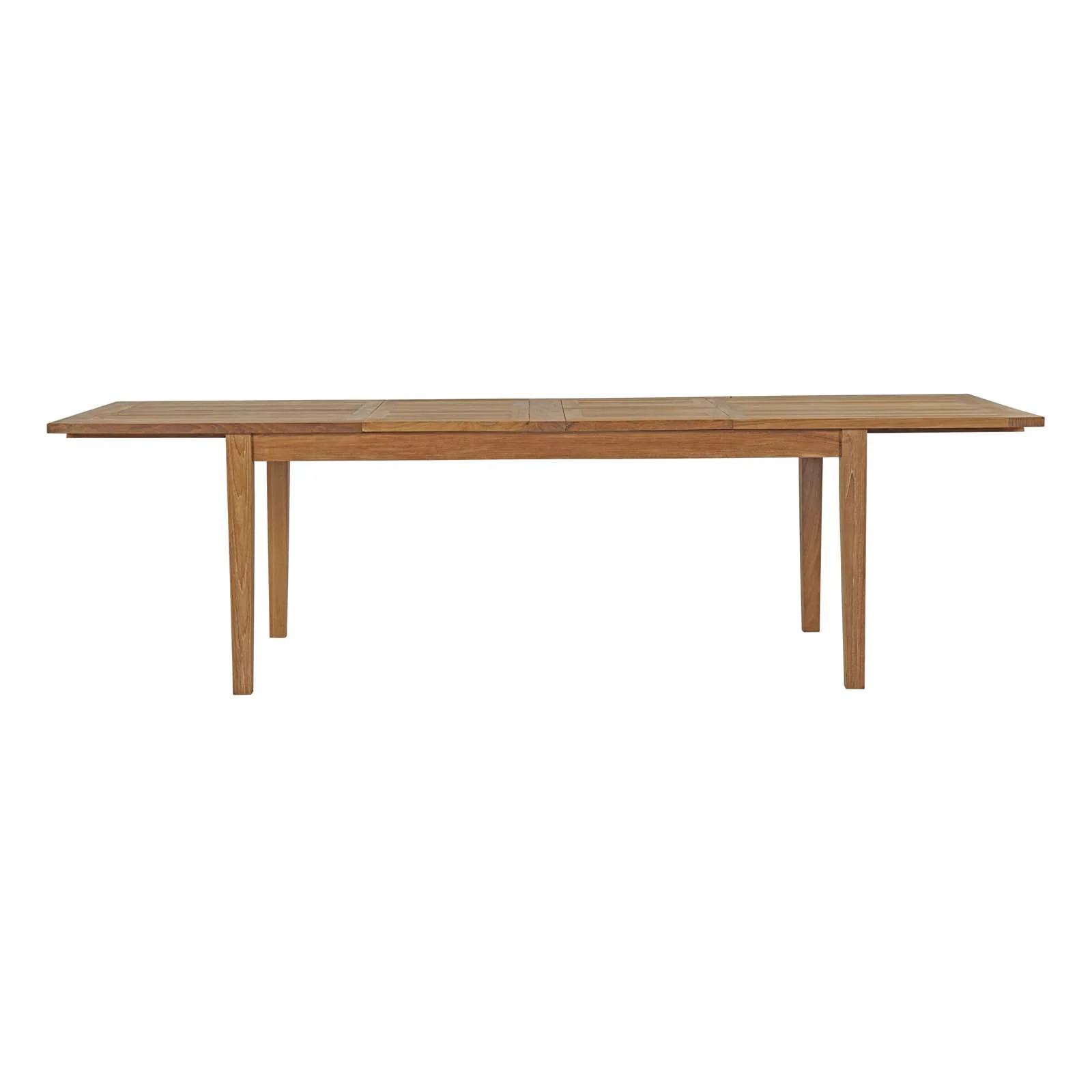 Marina Extendable Teak Solid Wood Dining Table