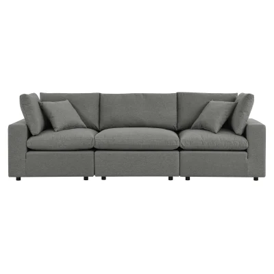 Commix Outdoor All Weather Gray Modular Sofa