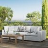 Commix Outdoor All Weather White Modular Sofa