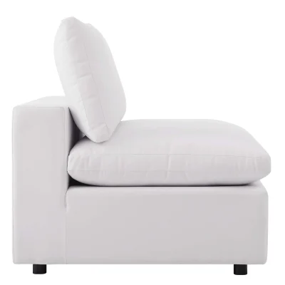 Commix Outdoor All Weather White Modular Sofa