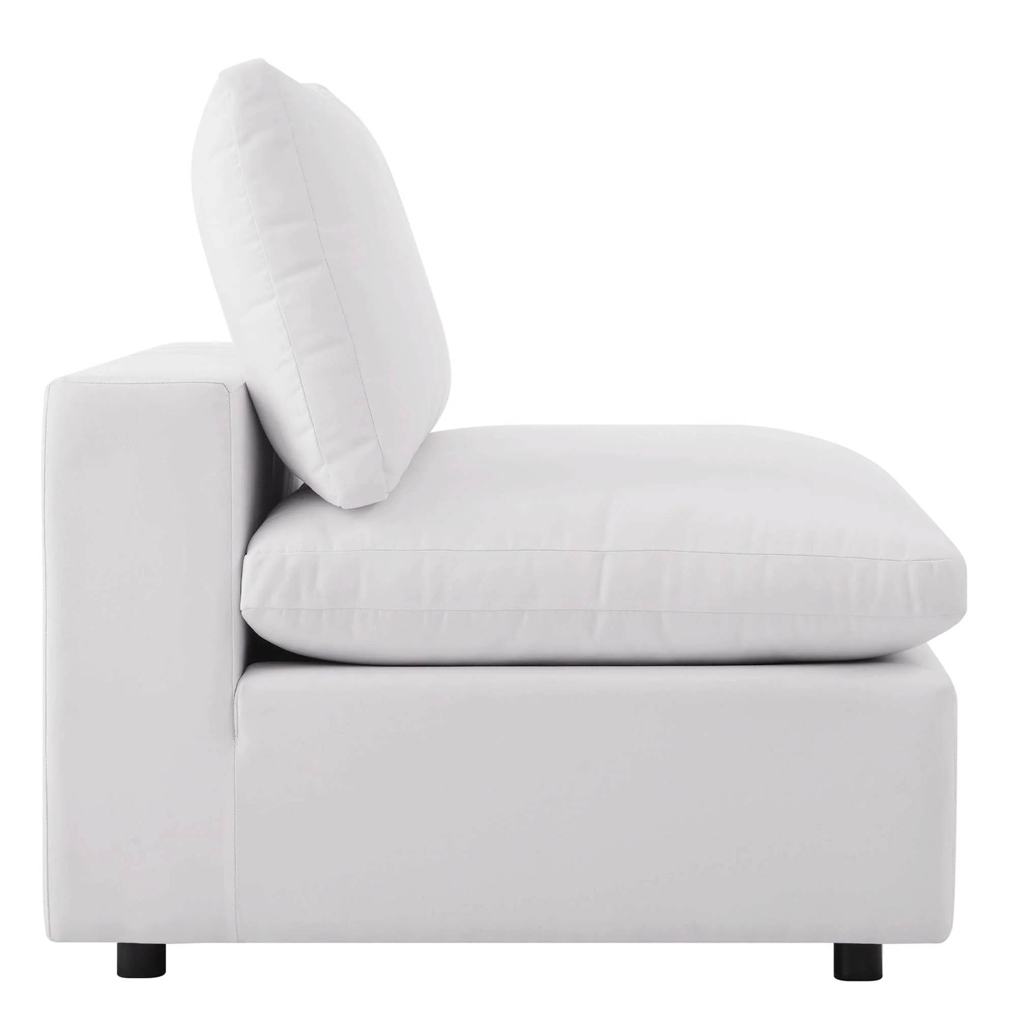 Commix Outdoor All Weather White Modular Sofa