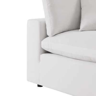 Commix Outdoor All Weather White Modular Sofa