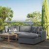 Commix Gray Outdoor All Weather Modular Sectional