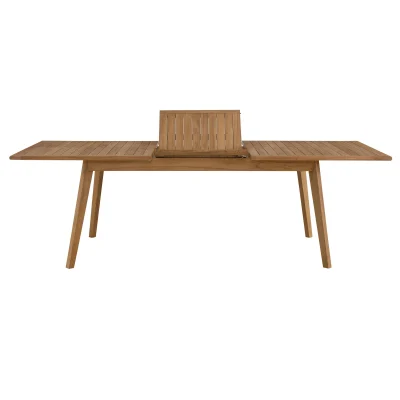 Vienna Outdoor Extendable Teak Wood Dining Table
