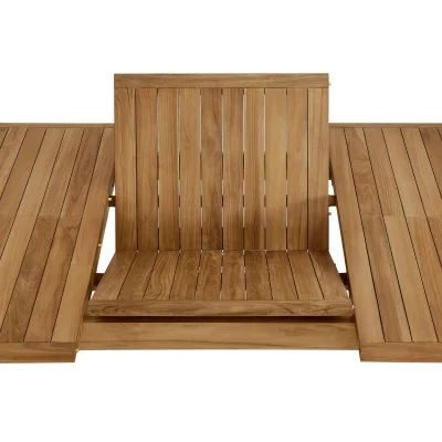 Vienna Outdoor Extendable Teak Wood Dining Table