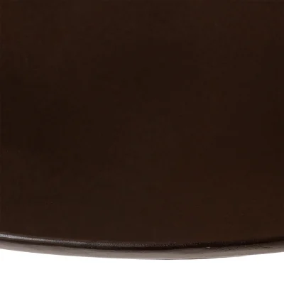Florina Outdoor Black Concrete Dining Table