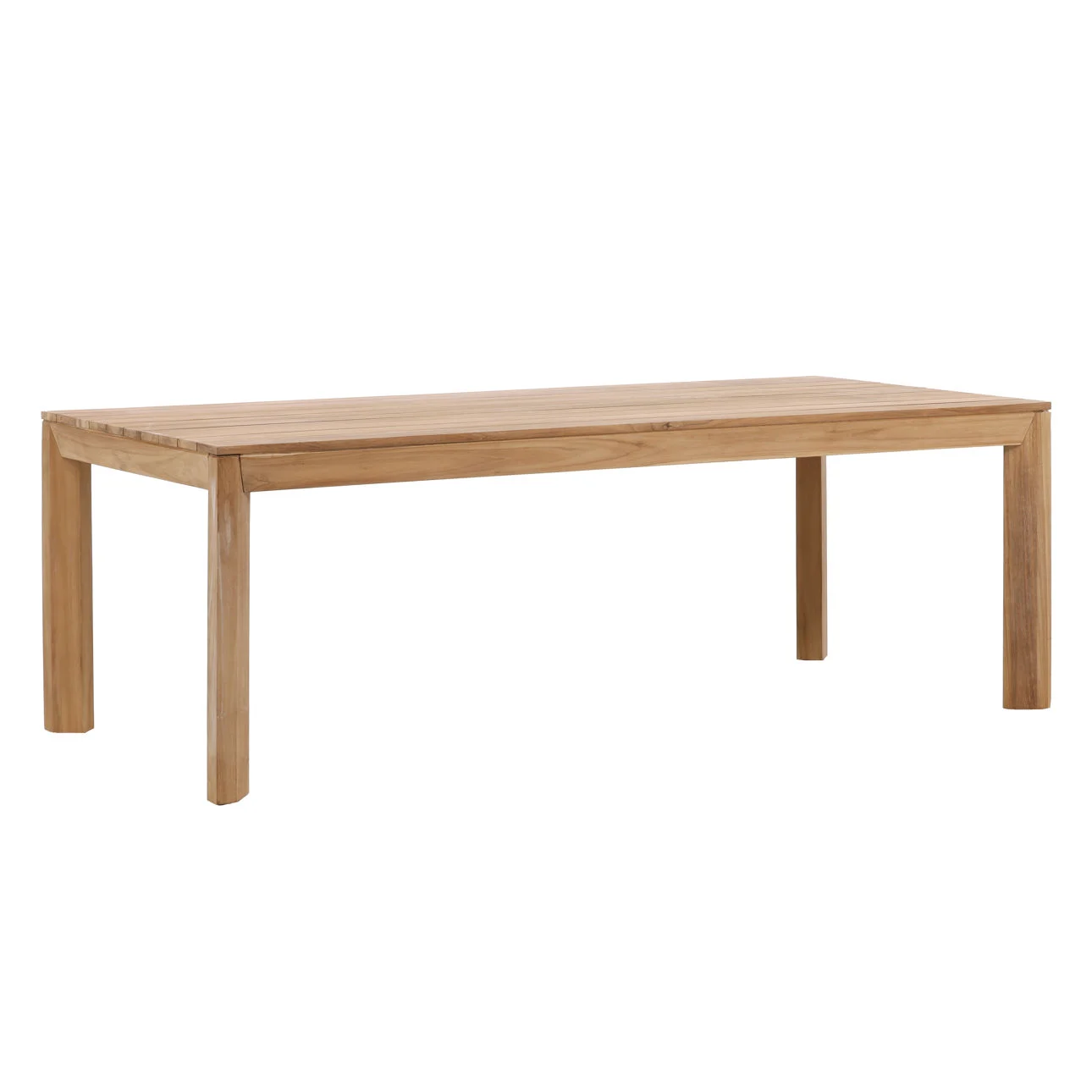 Brianna Solid Teak Wood Dining Table - Image 4
