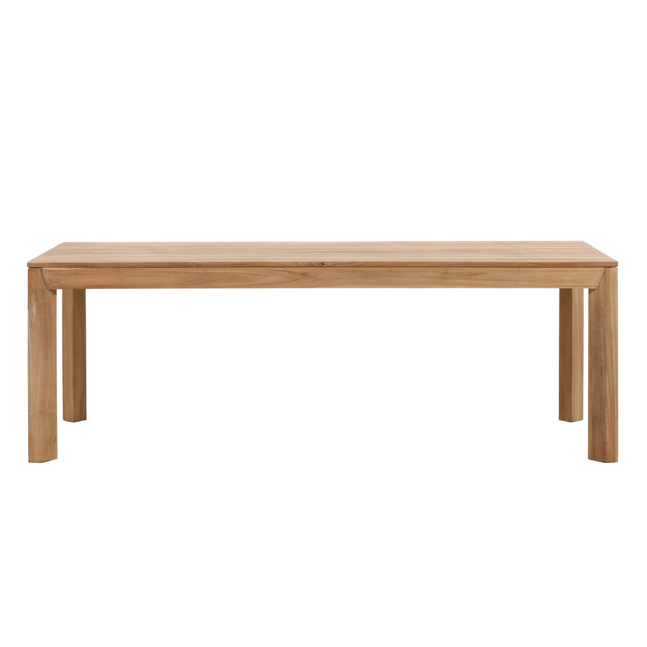 Brianna Solid Teak Wood Dining Table - Image 3